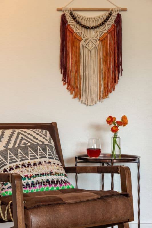 chair and side table